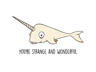 Narwhal Truth cute happy love narwhal sea sea life strange under the sea unicorn whale white whale wonderful