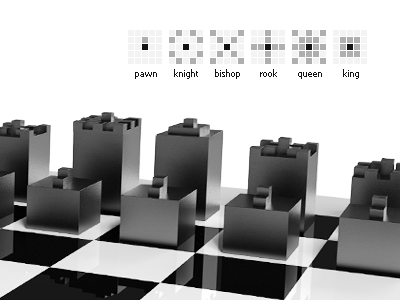 Chess artjuice black chess game logic toy white
