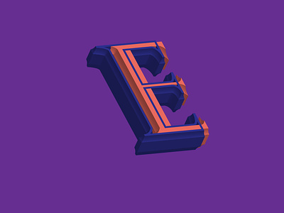 E branding design icon illustration logo vector