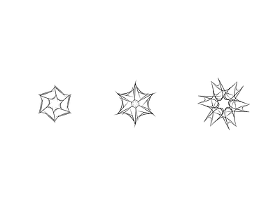 star symbols branding design icon logo minimal