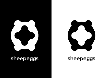 Sheepeggs branding design icon illustration logo minimal typography vector