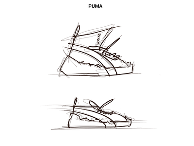 Puma branding design icon illustration logo minimal vector