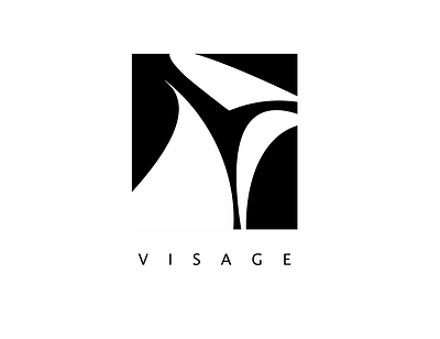 visage branding design graphic design icon illustration logo minimal vector