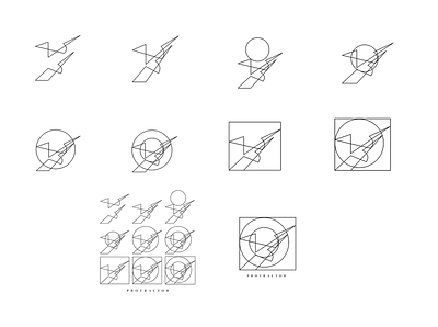 protractor branding design graphic design icon illustration logo minimal vector