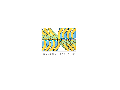 banana republic branding design graphic design icon illustration logo minimal ui ux vector