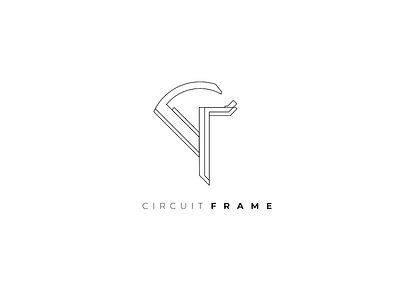 circuit frame branding design graphic design icon illustration logo minimal ui ux vector