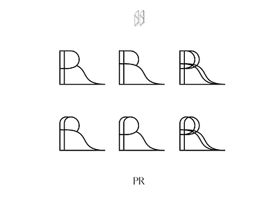 PR branding design graphic design icon illustration logo minimal ui ux vector