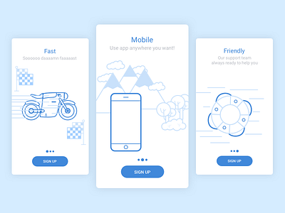 Onboarding Screens