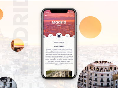 Travel App 2018 app design event ios iphone iphonex travel trip ui ux