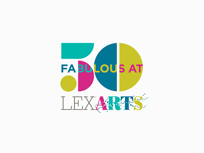 LexArts 50yr Anniversary Logo