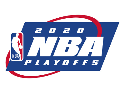 2020 NBA Playoffs (remake) 2020 90s basketball concept logo nba nba finals nba playoffs recreate remade remake simplicity sports symmetrical symmetry the last dance typography updated vector