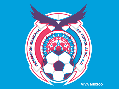 Mexico Soccer Logo concept country eagle espn fifa futbol logo mexico national team rebrand soccer ball sports