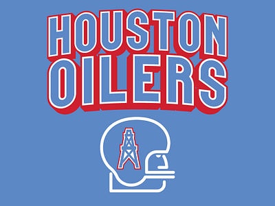 Houston Oilers Throwback Logo