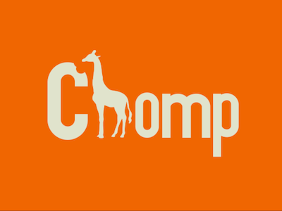 Chomp branding logo logo design giraffe giraffes animal brand identity logotype corporate identity