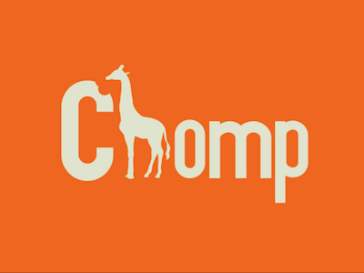 Chomp animal brand identity branding corporate identity giraffe giraffes logo logo design logotype