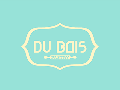 Du Bois Pastry bakery branding identity logo pastry pastry shop retro