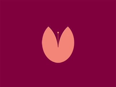 Pen + Tulip Concept branding concept flower fountain pen identity logo negative space pen publishing tulip