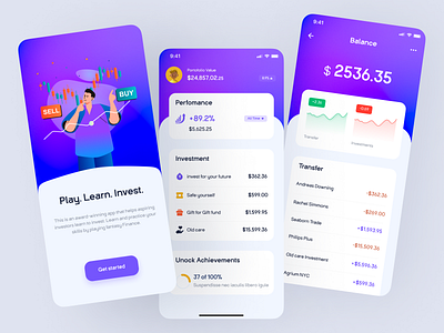 Finance App app app design bank app banking app finance finance app fintech fintech app fintech industry ios app mobile mobile app money transfer online banking payment app ui uiux ux wallet app