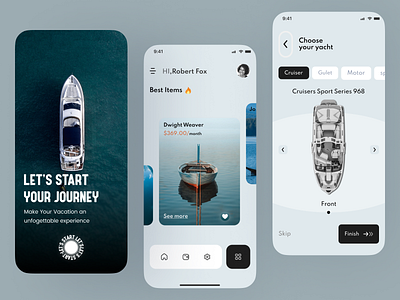 Yacht Booking Service Application