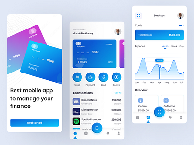 Crypto Trading App Concep app app design app ui bitcoin concept crypto crypto app crypto wallet cryptocurrency design financial app interface investment money light theme mobile mobile app mobile ui ui user interface ux