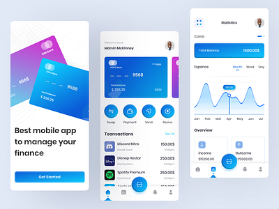 Crypto Trading App Concep