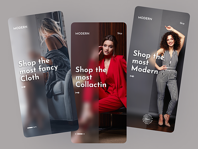 Fancy Fashion Store - Mobile Design