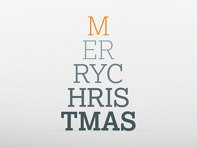 Merry Christmas christmas star tree triangle typography xmas