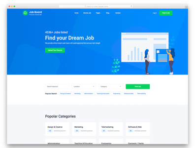 Job Board by Brody on Dribbble