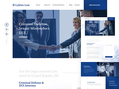 Law Firm Design typography ui ui ux uidesign ux web web design webdesign website website design