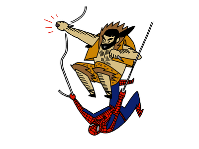 Hello Dribbble! character comics kraven marvel sergei kravinoff spider man the hunter