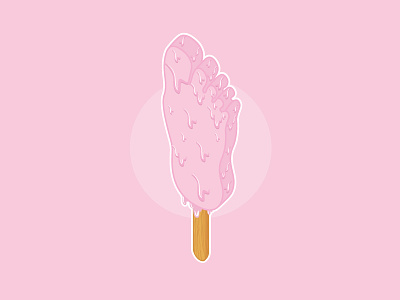 FrigoPie design flat design graphic design ice cream illustration minimal vector