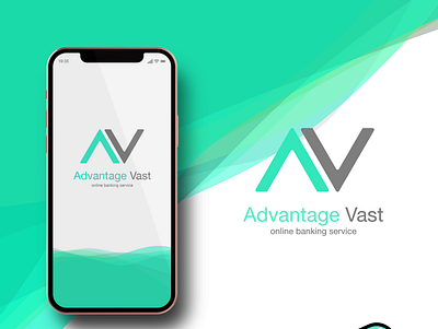 Advantage Vast application bank branding design logo ui web web application webdesign website