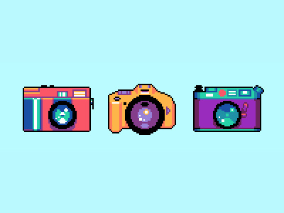 Cameras 16 bit pixel art snes