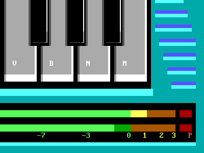 Terminal D 80s 90s ansi ascii dos ega ms dos text mode