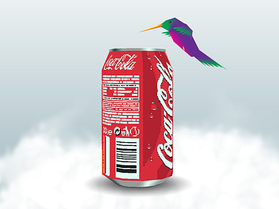 Stay Hydrated 3d aesthetic birb bird character clouds coke conk drink hydration low poly maya meme retro rig vaporwave water
