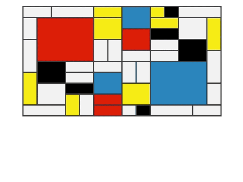 Responsive Mondrian Art with CSS Grid