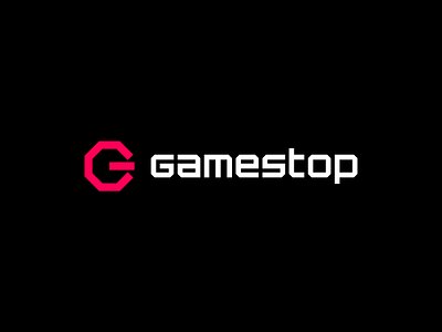 GameStop Redesign Concept branding design gamestop gaming geometric logo