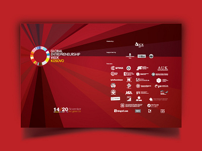 Global Interpreneurship Week in Kosovo advertising branding gew global logo