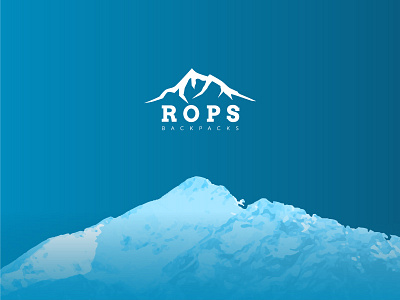 ROPS - Backpacks advertising backpacks branding fashion hiking logo