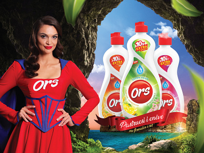 ORS - Dishwashing Liquid Campaign - 10 campaign dishwashing effect extra liquid ors