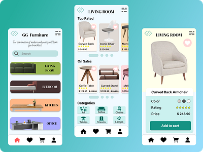 GG Furniture - Mobile App