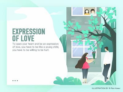 Expression Of Love after school illustration love shot tree