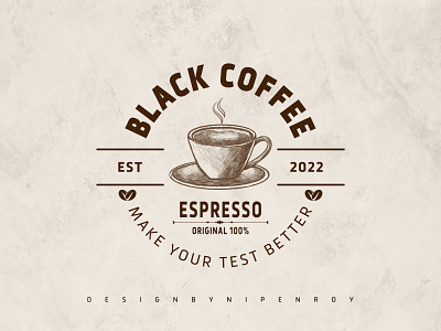 Black Coffee Logo