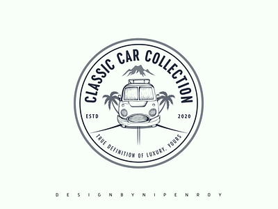 Classic car logo