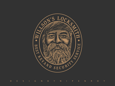 Willson's Locksmith Vintage Logo