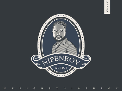 Vintage Logo Branding for an Artist