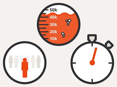 Blood Donation Illustrations - 02 blood donation donor gauge illustration meter people stopwatch thick lines