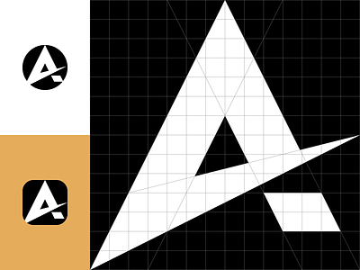 Aplayer. Symbol brand branding grid grid logo grotesk grotesque icon logo logotype player typography