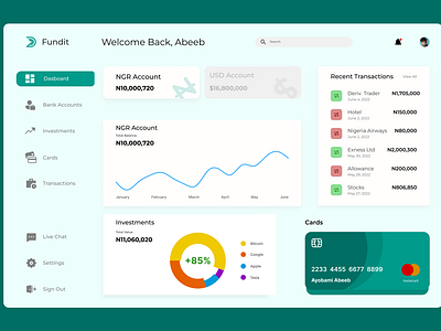 Dashboard UI