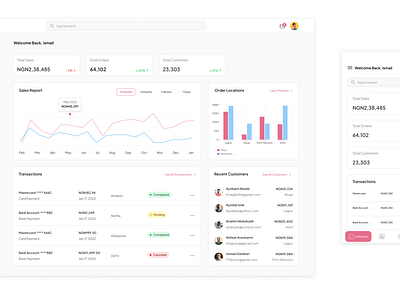 Optimus Dashboard